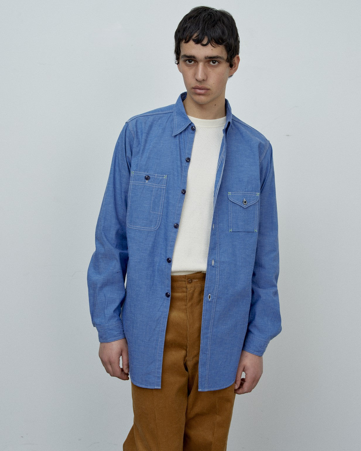【 BIG YANK 】1935 ORIGINAL CHAMBRAY / BLUE GREY
