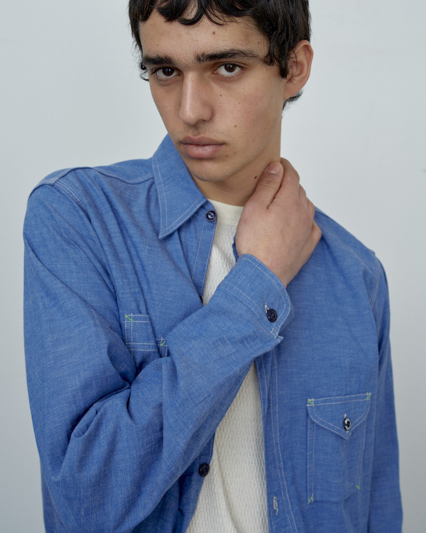 【 BIG YANK 】1935 ORIGINAL CHAMBRAY / BLUE GREY