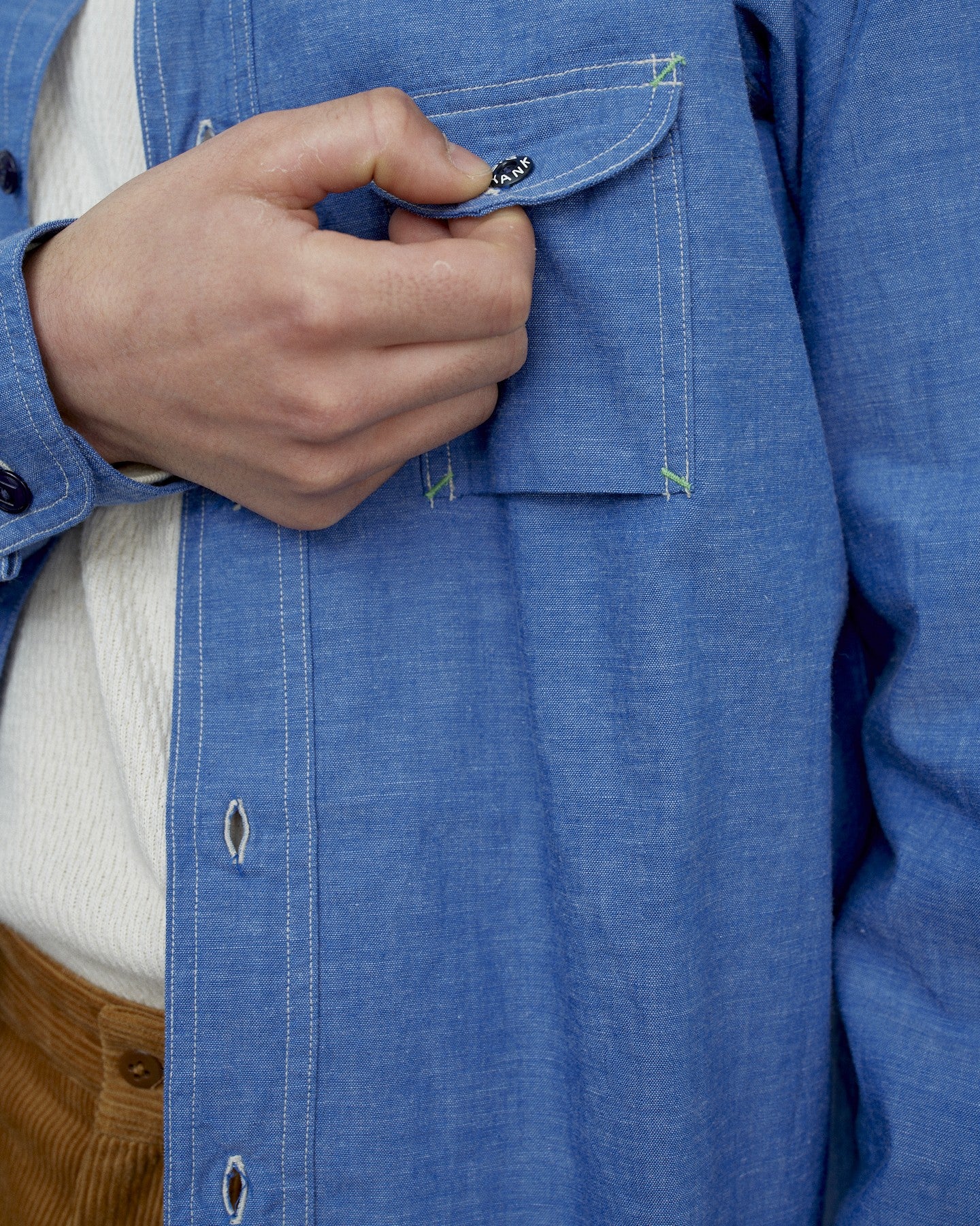【 BIG YANK 】1935 ORIGINAL CHAMBRAY / BLUE GREY