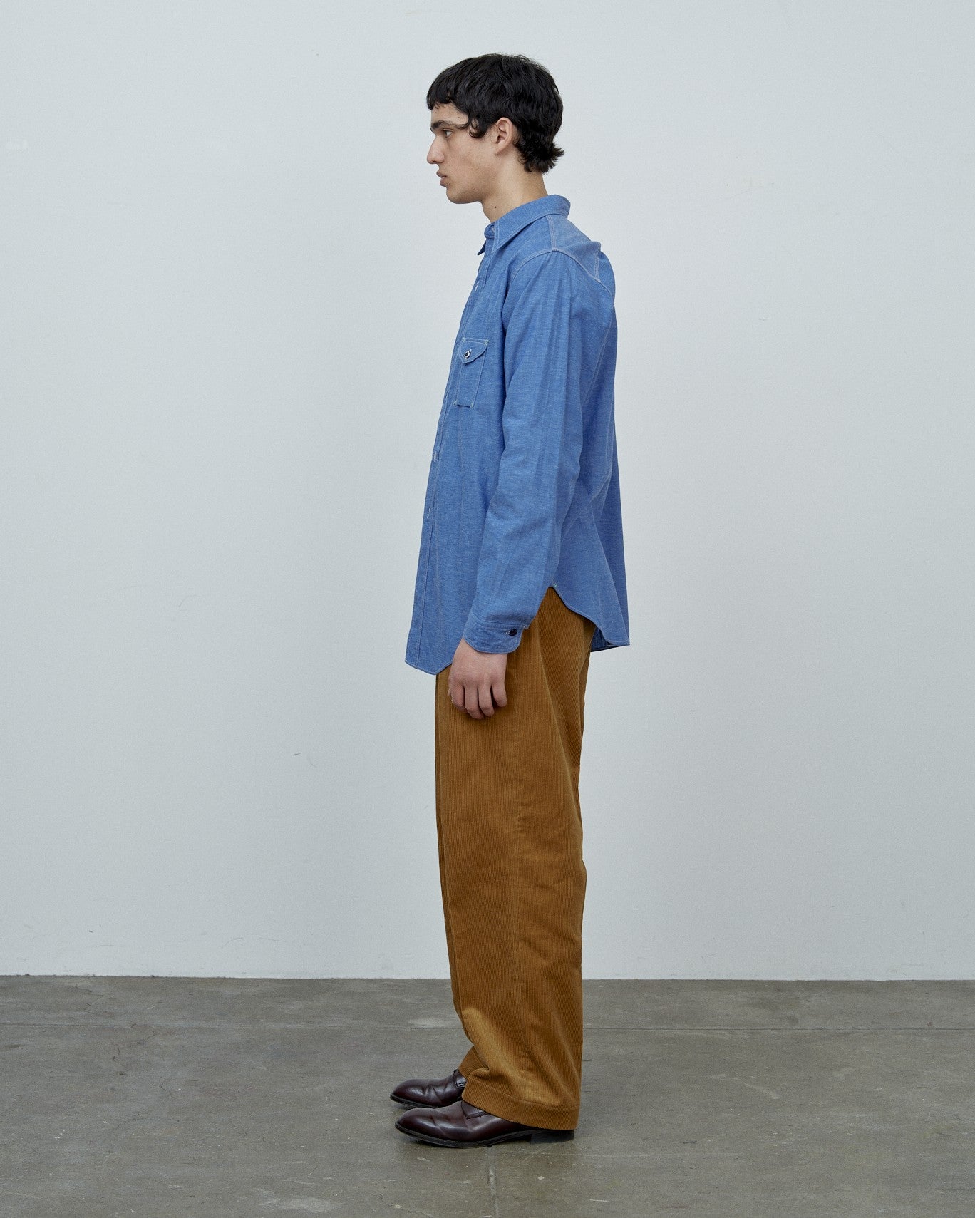 【 BIG YANK 】1935 ORIGINAL CHAMBRAY / BLUE GREY