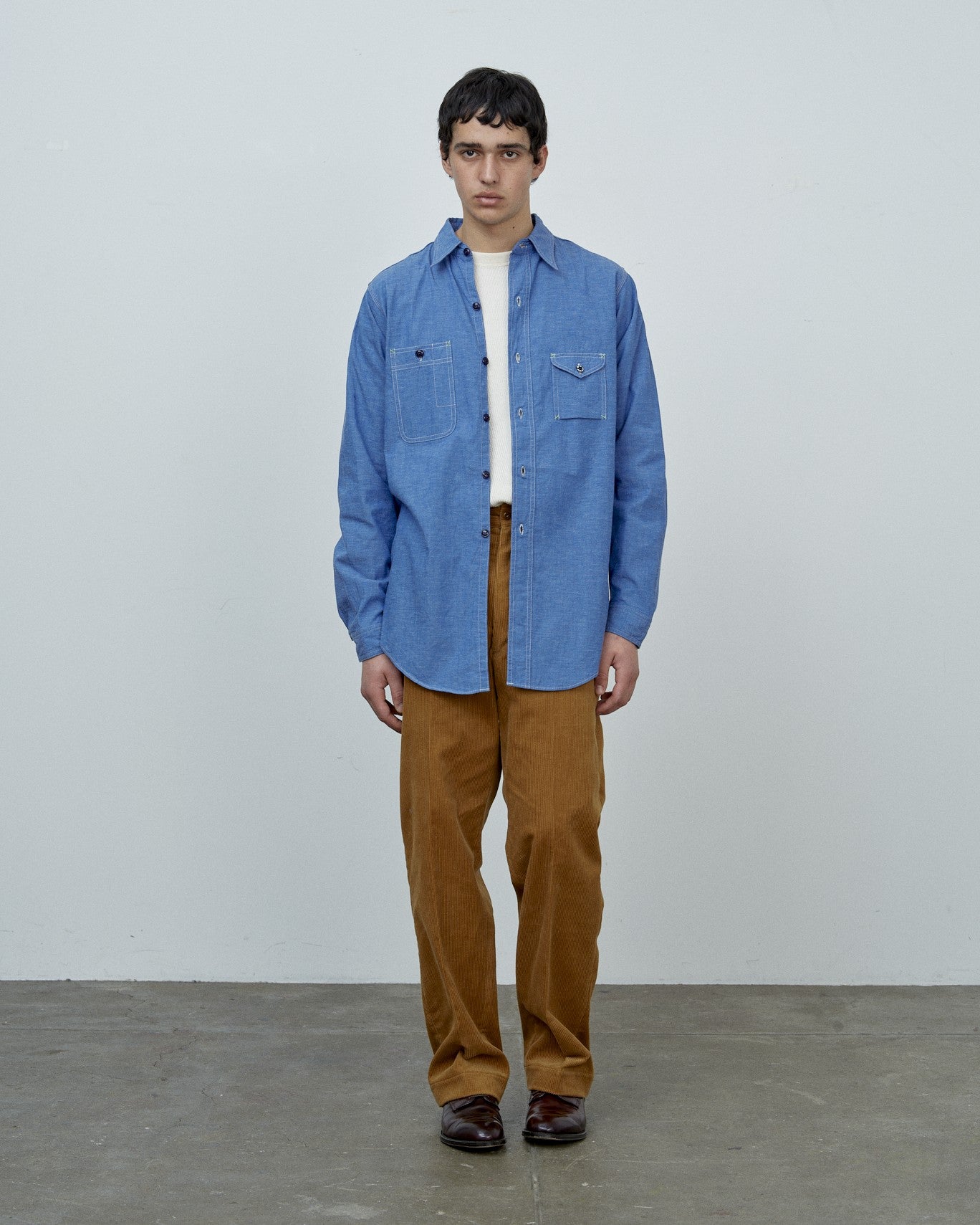 【 BIG YANK 】1935 ORIGINAL CHAMBRAY / BLUE GREY