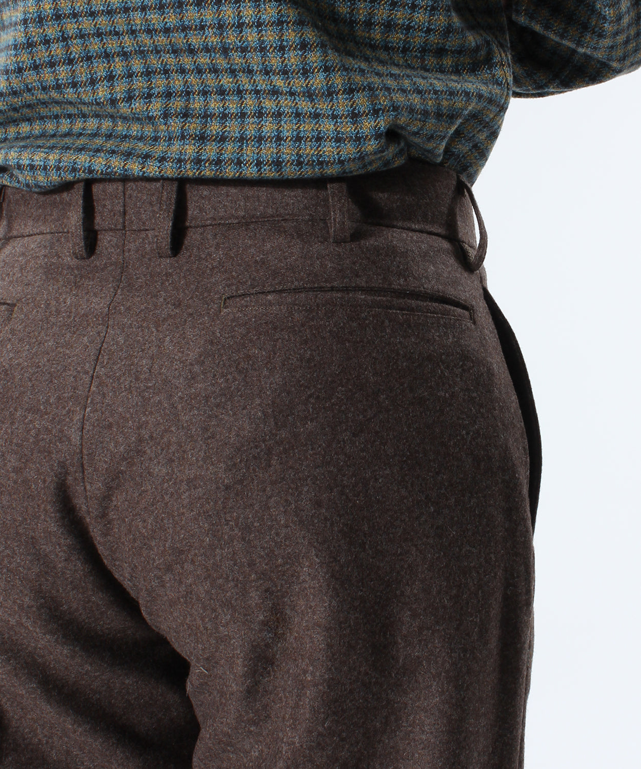 TRIM FIT PANTS 3 / WOOL FLANNEL
