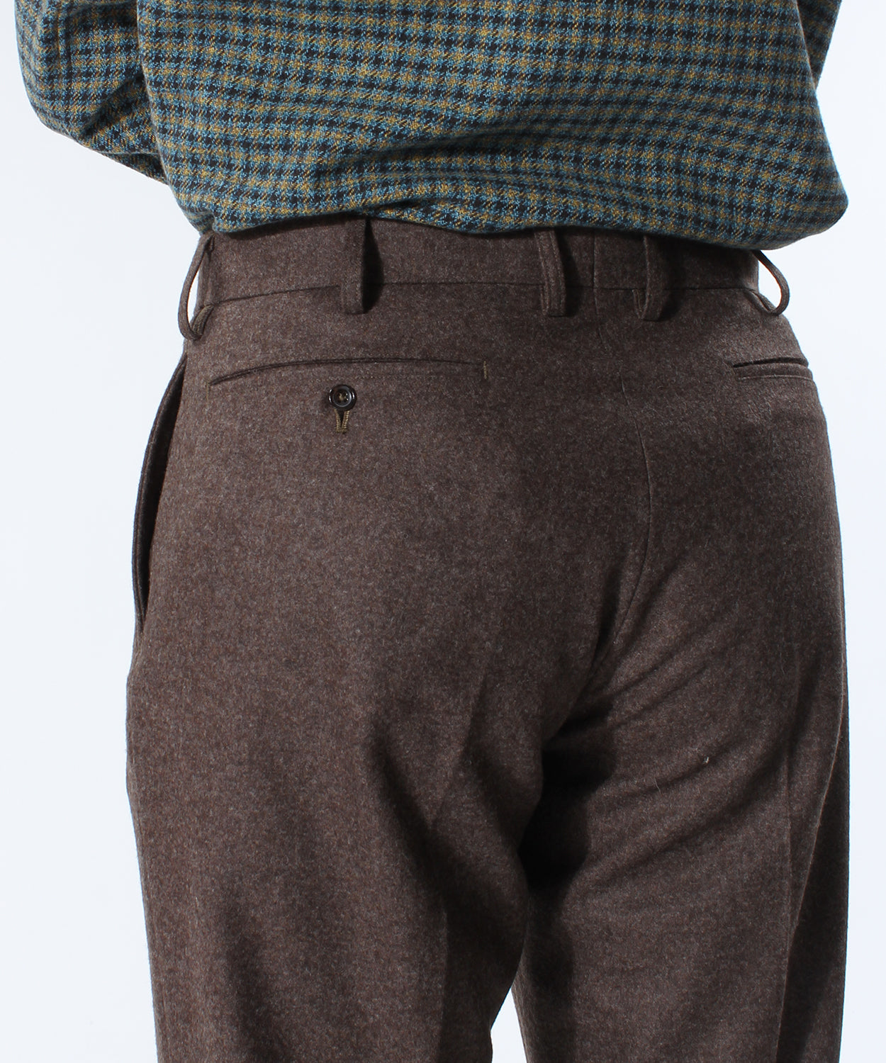 TRIM FIT PANTS 3 / WOOL FLANNEL