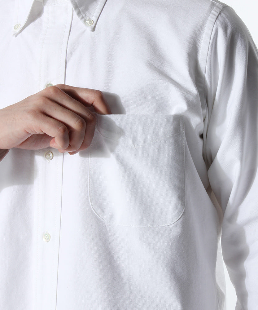 BD SHIRT / IDEAL OXFORD DULL WHITE