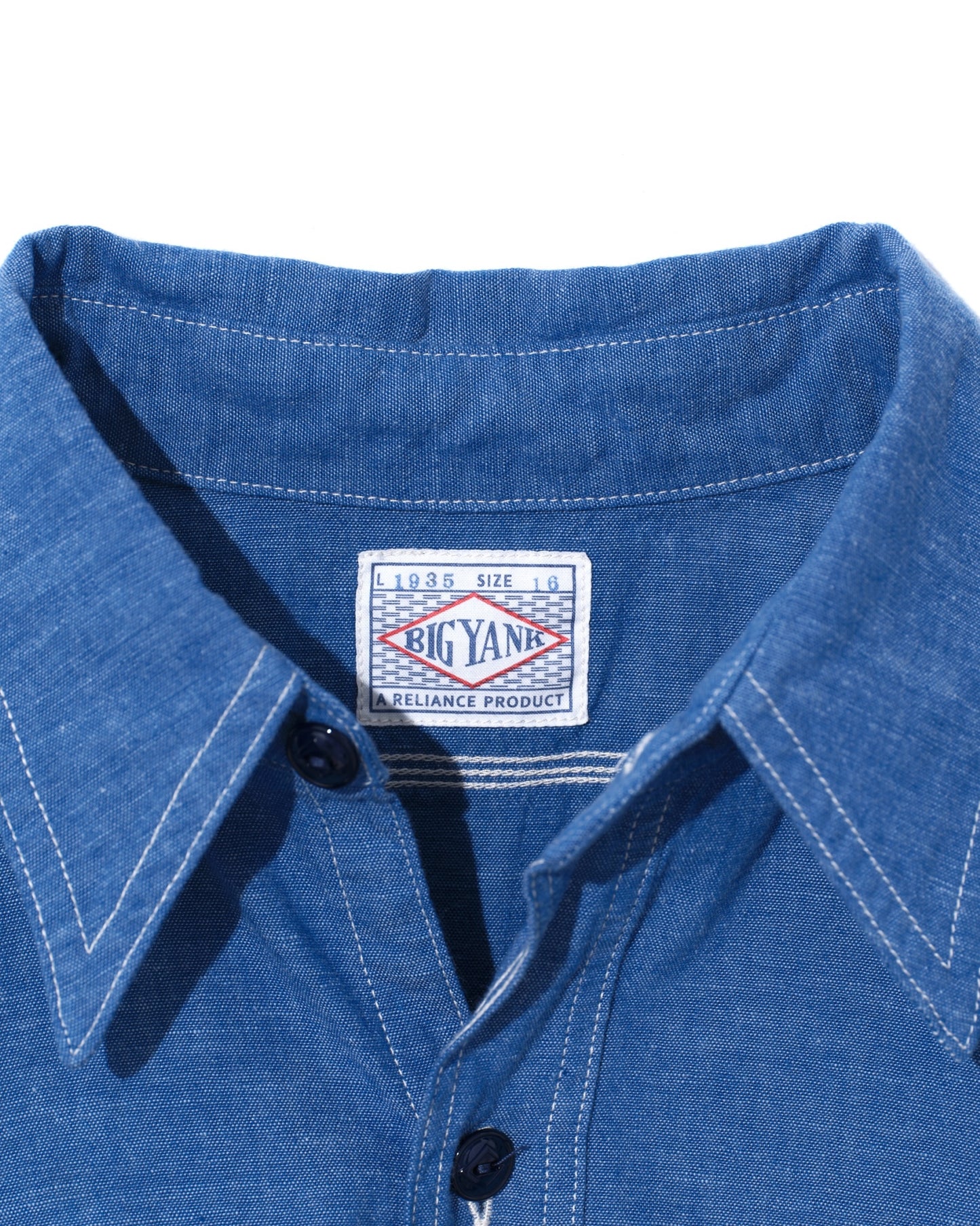【 BIG YANK 】1935 ORIGINAL CHAMBRAY / BLUE GREY