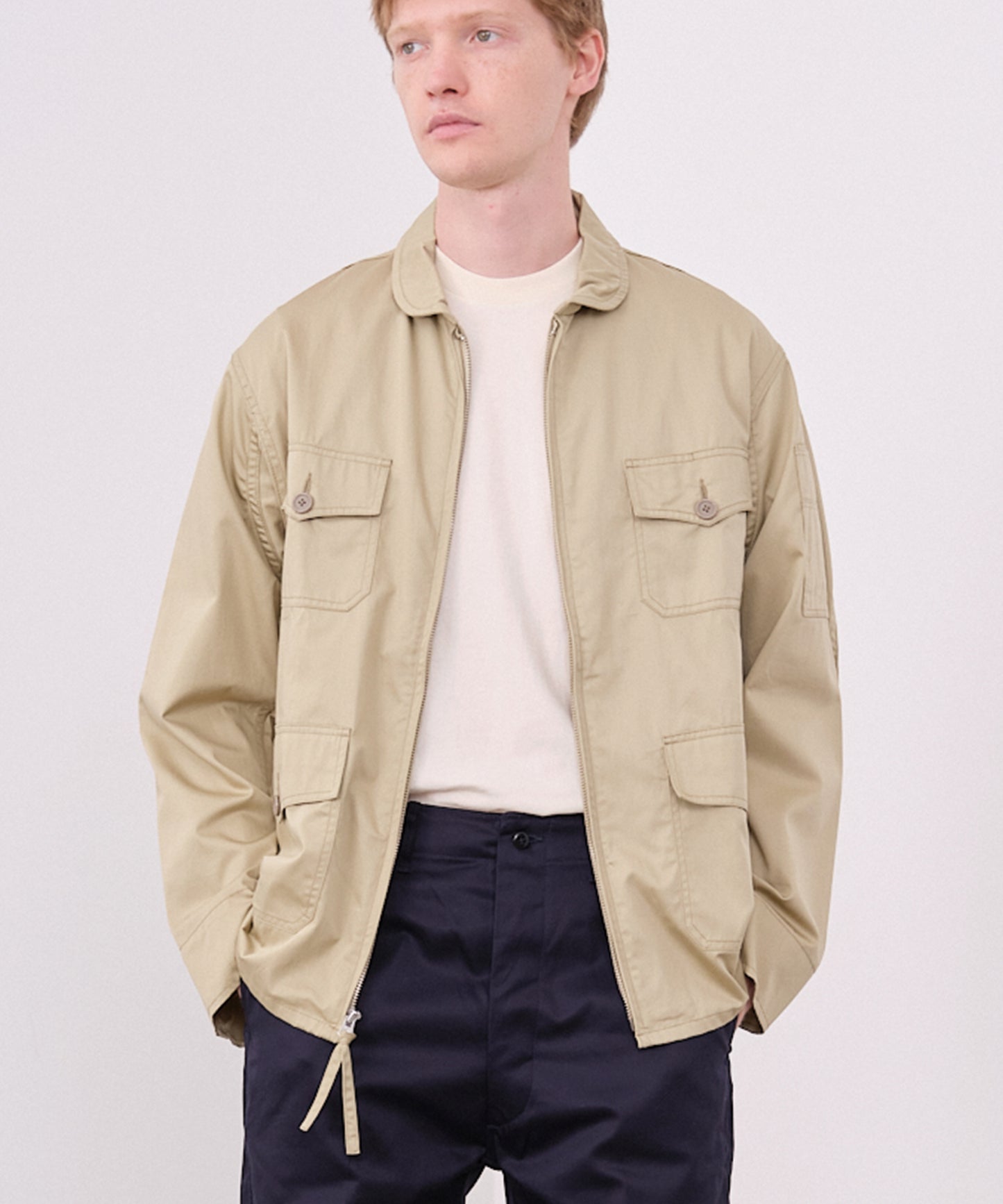 USN FLIGHT JACKET / KHAKI