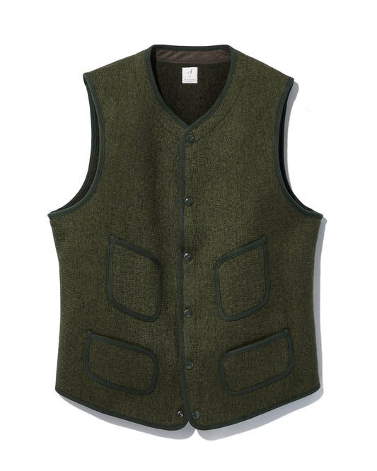 BEACH CLOTH VEST / OLIVE