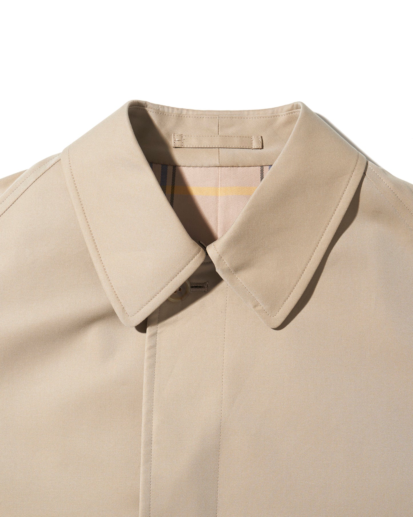SINGLE RAGLAN COAT 1 / GABARDINE BEIGE