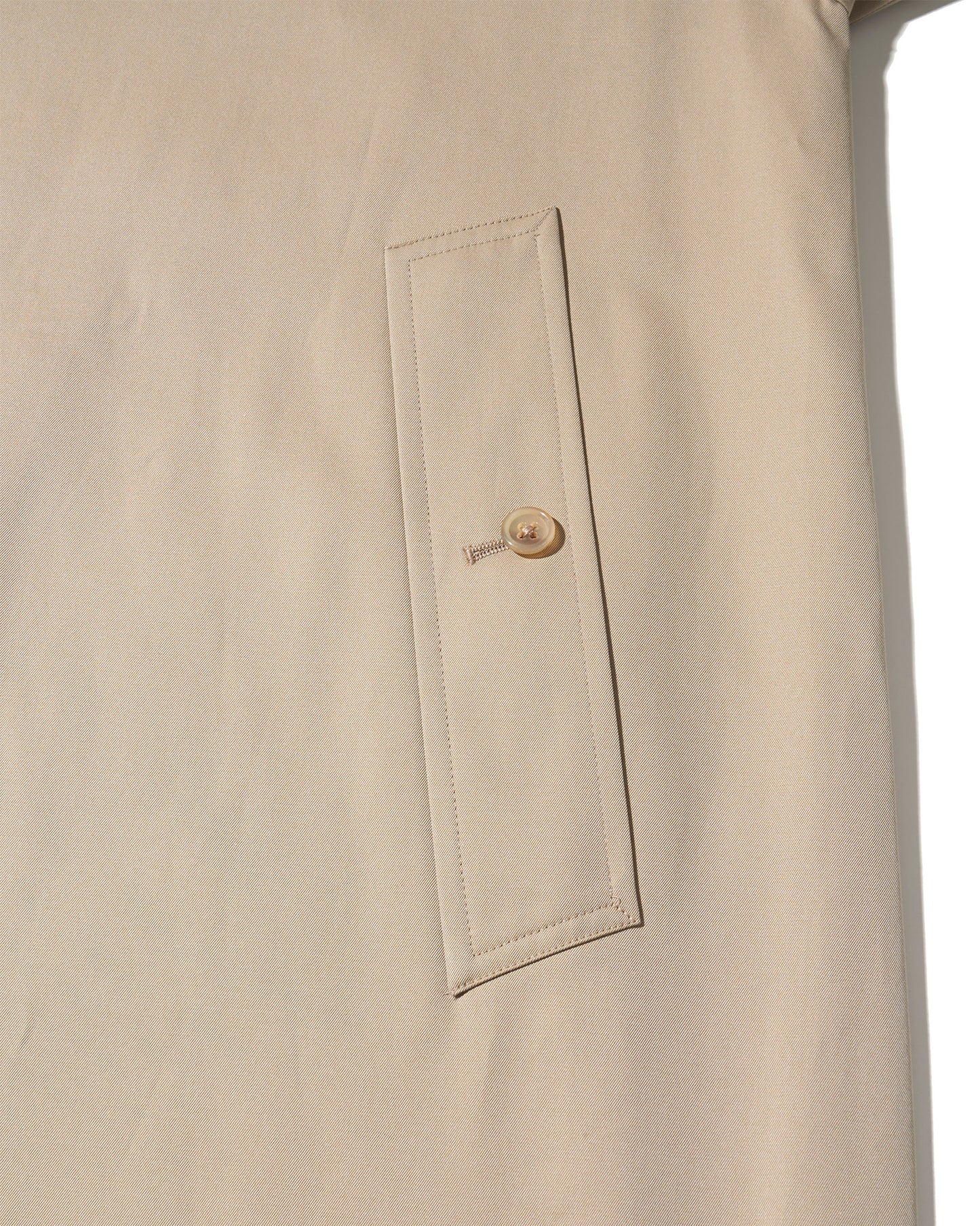 SINGLE RAGLAN COAT 1 / GABARDINE BEIGE