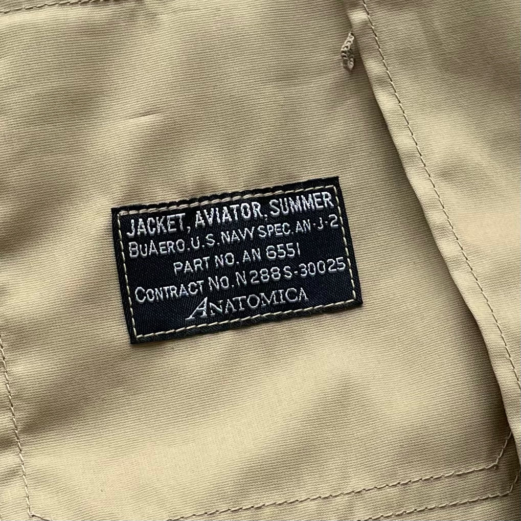 USN FLIGHT JACKET / KHAKI