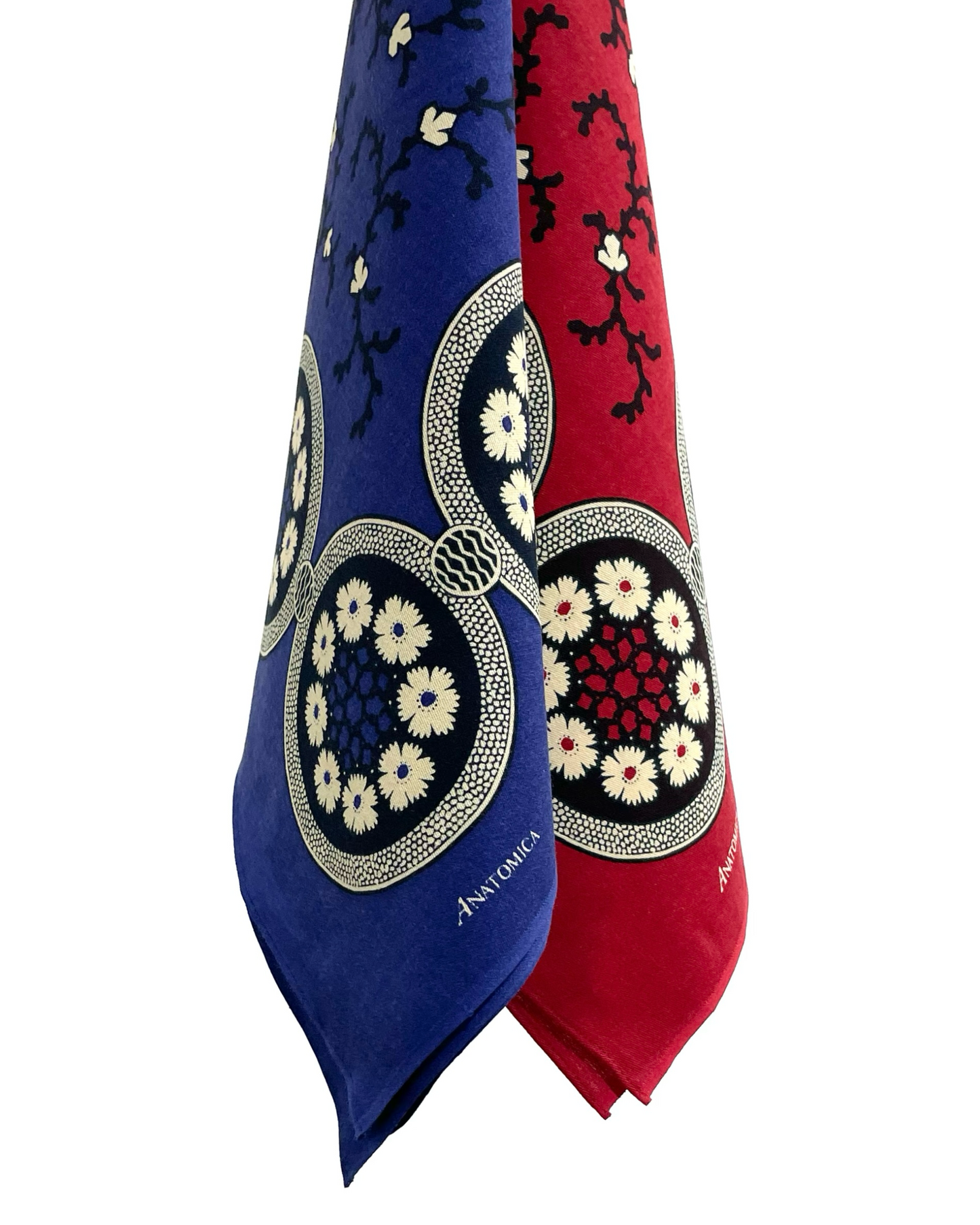 SIX PETAL FLOWER SCARF