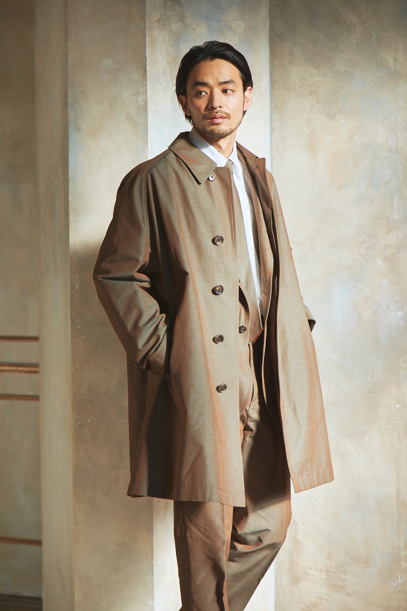 CIRCUS CHANGING POPLIN / OLIVE