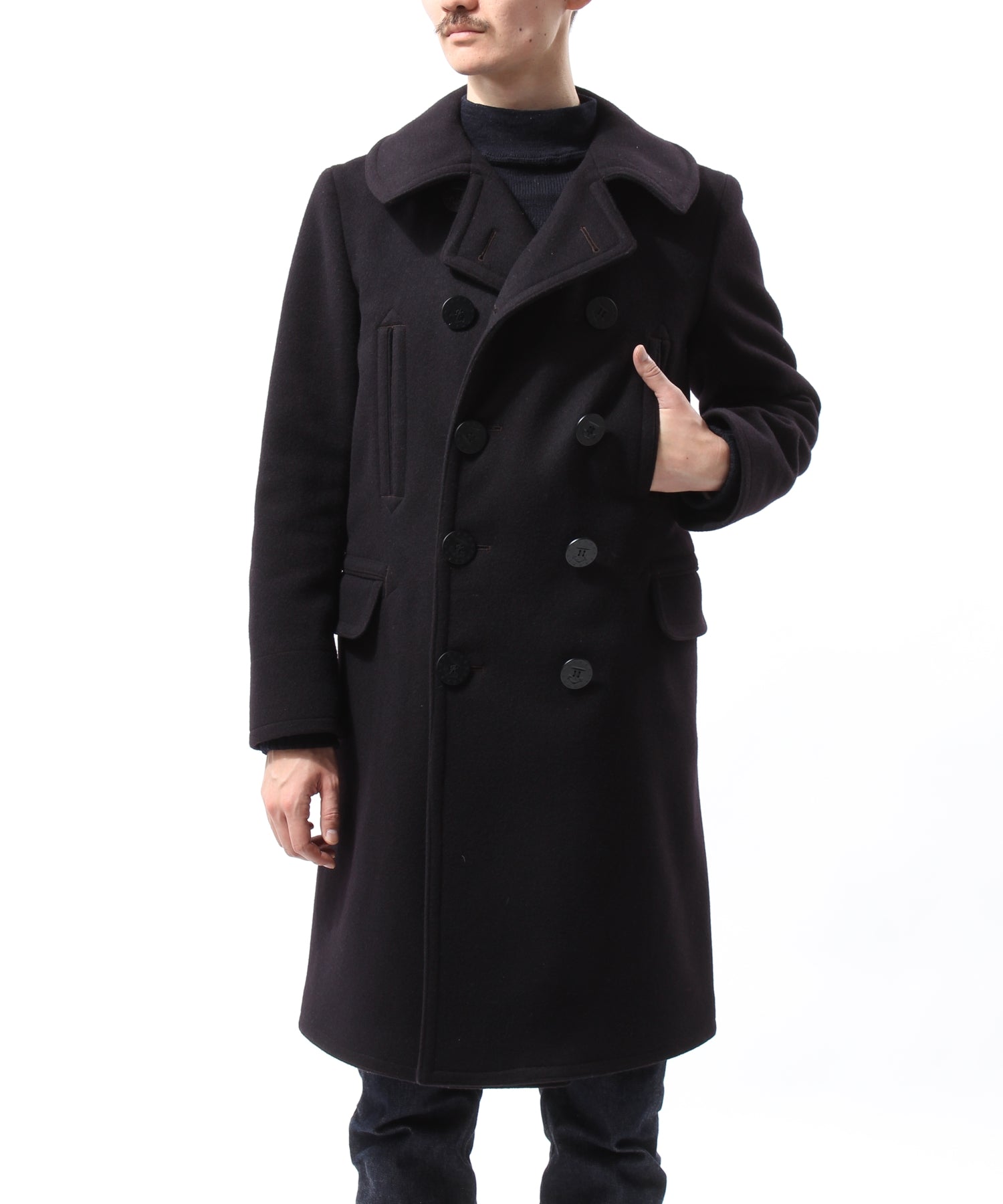 PEA COAT LONG – ANATOMICA OFFICIAL ONLINE STORE