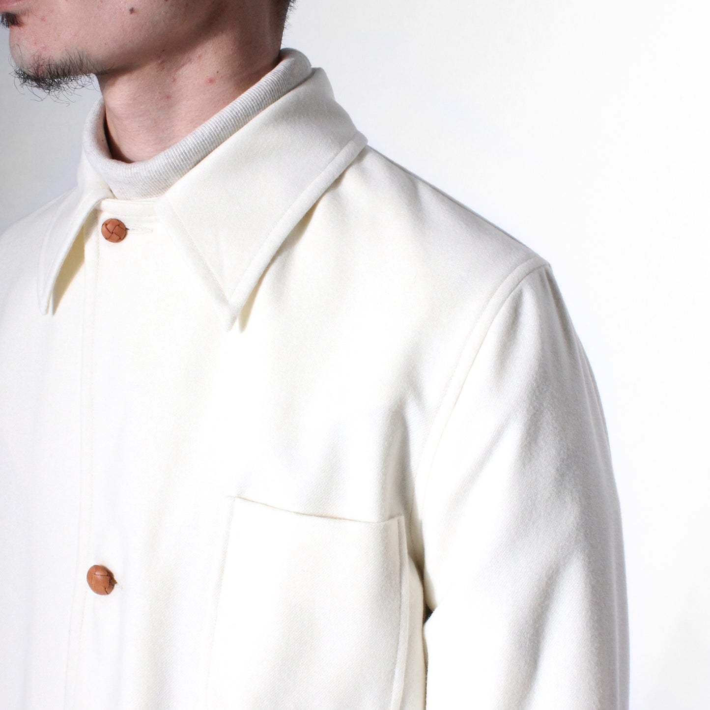 LOAFER JACKET / IVORY
