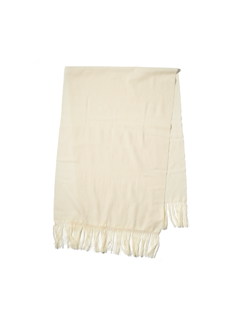 VICUNANDINA SCARF / LARGE WHITE