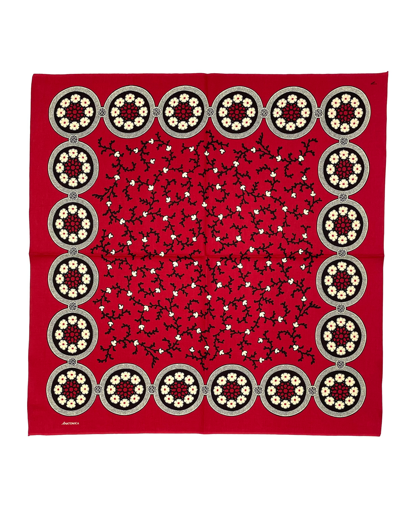 SIX PETAL FLOWER SCARF