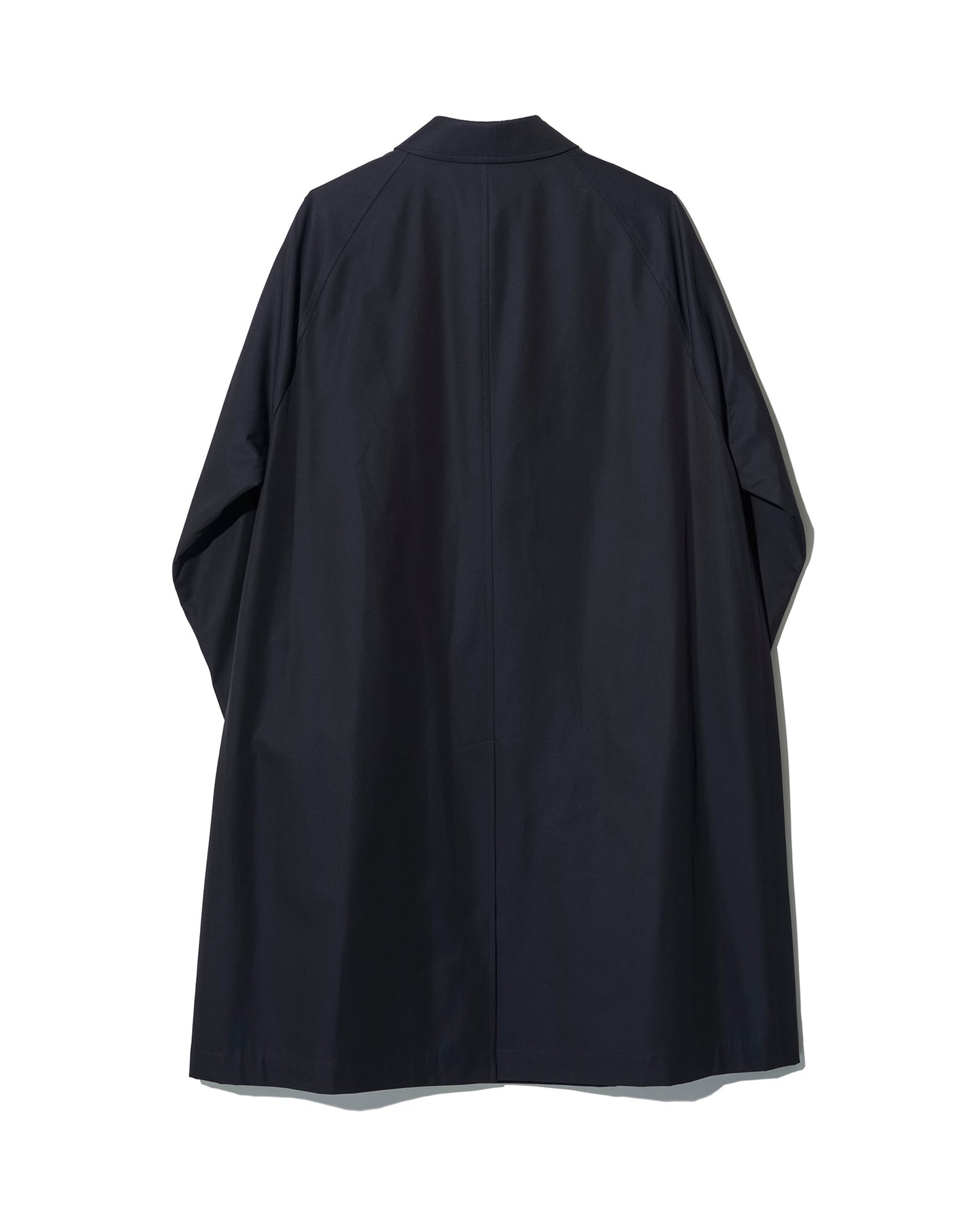 SINGLE RAGLAN COAT 1 / GABARDINE NAVY