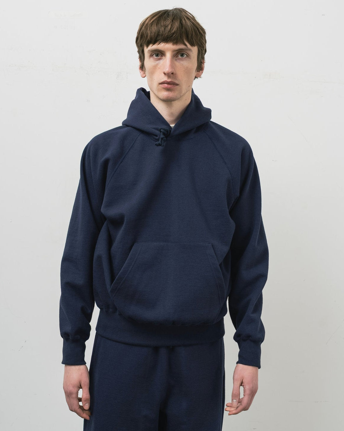 SWEAT RAGLAN PARKA / NAVY – ANATOMICA OFFICIAL ONLINE STORE