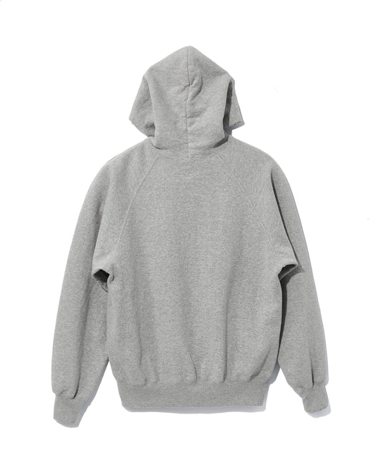 SWEAT RAGLAN PARKA / GREY