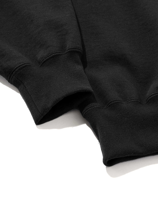 SWEAT RAGLAN / CREW NECK BLACK