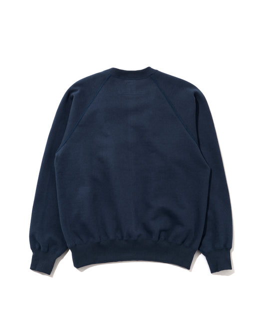 SWEAT RAGLAN / CREW NECK NAVY