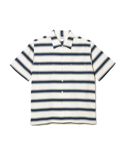 【 BIG YANK 】U54 QLS SHIRTS GEOMETRY BORDER