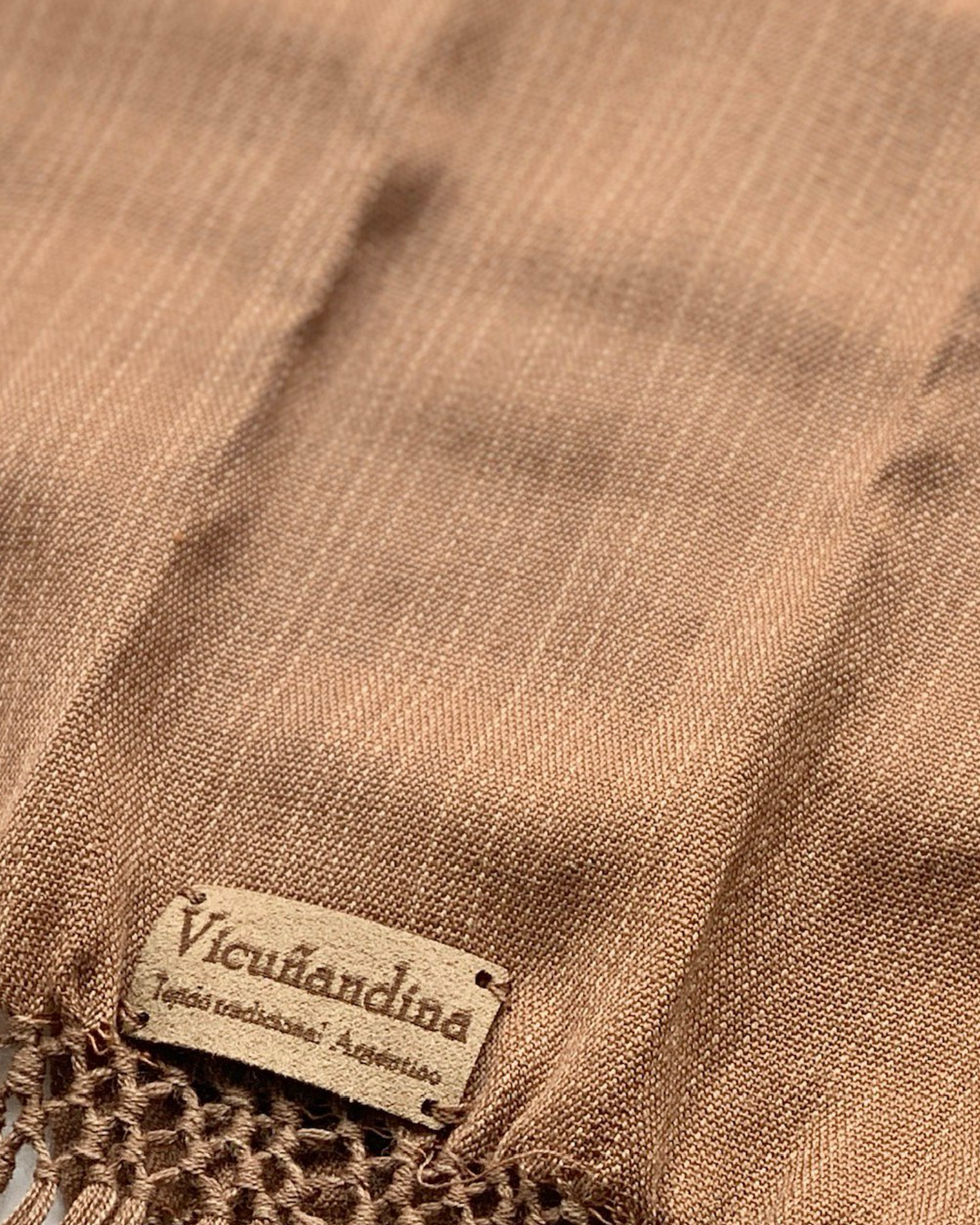 VICUNANDINA SCARF / SMALL BROWN