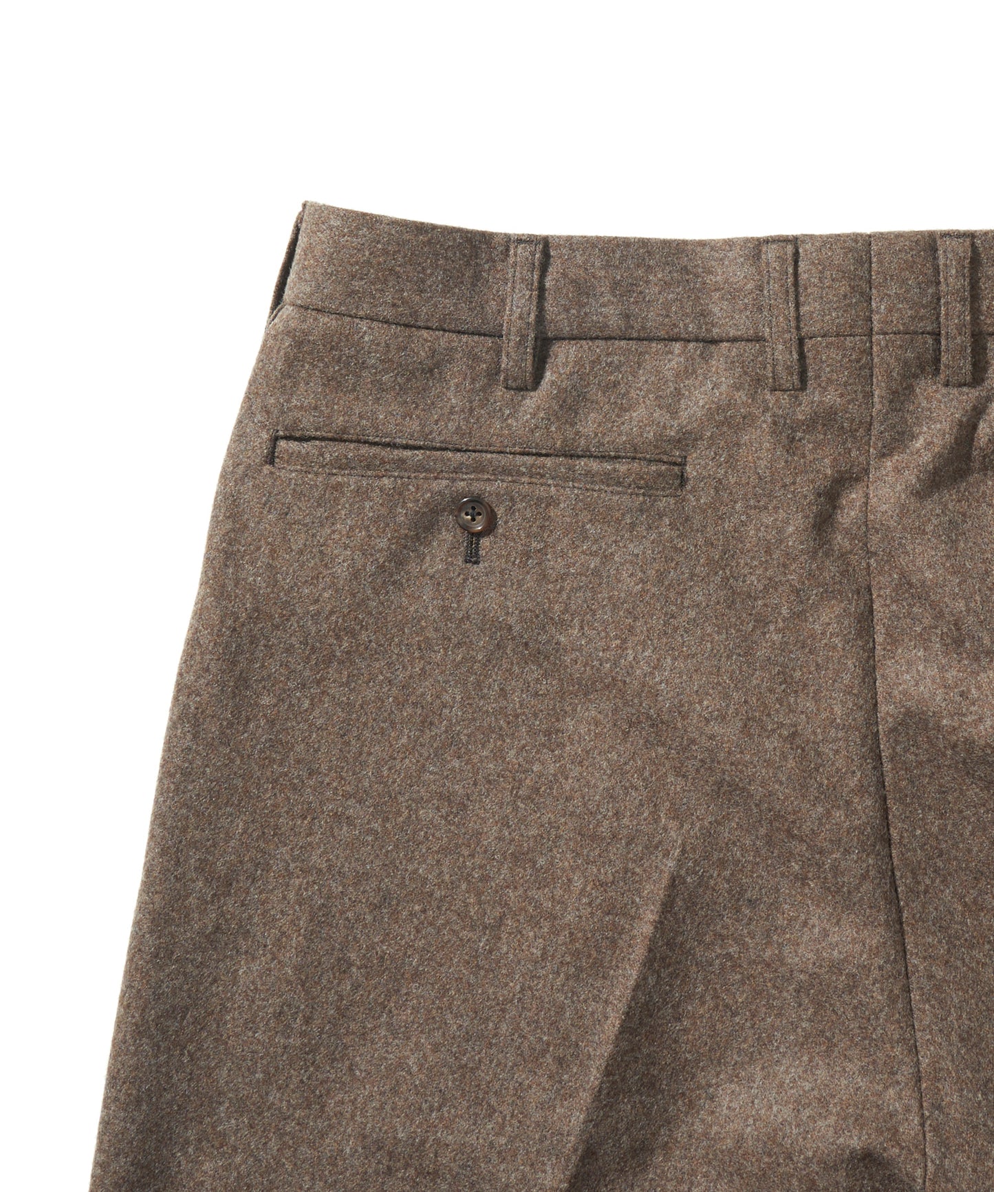 TRIM FIT PANTS 3 / WOOL FLANNEL