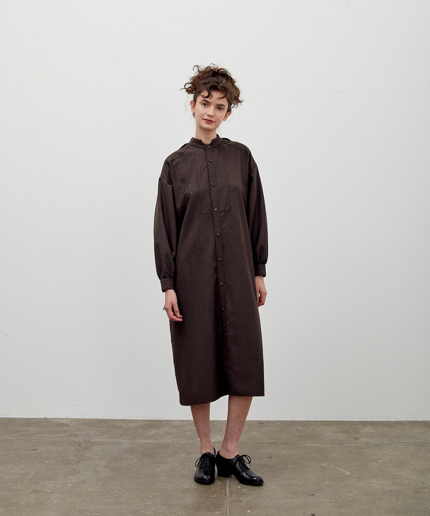 TUSCAN DRESS / WOOL SERGE