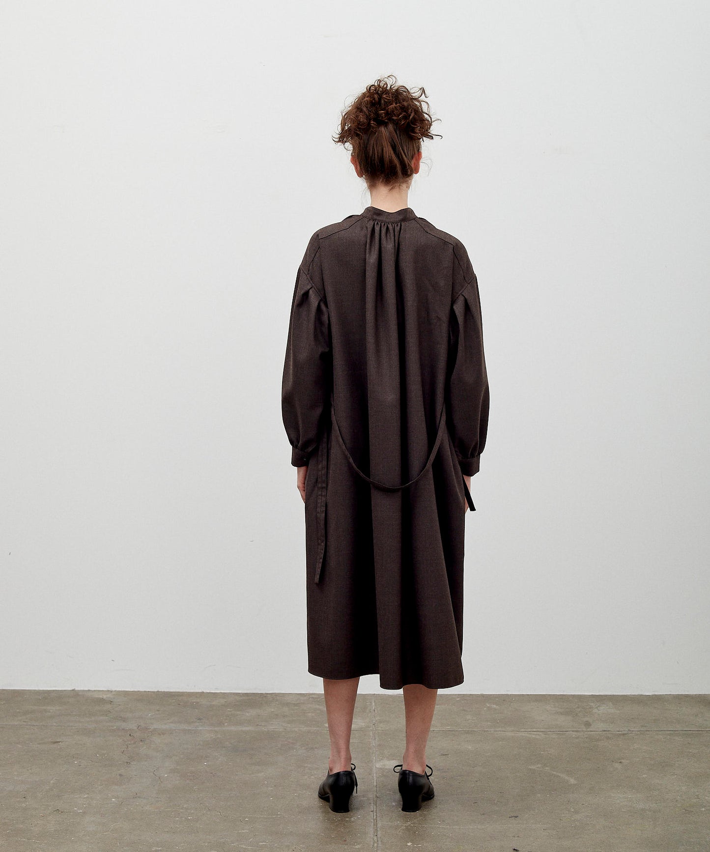 TUSCAN DRESS / WOOL SERGE