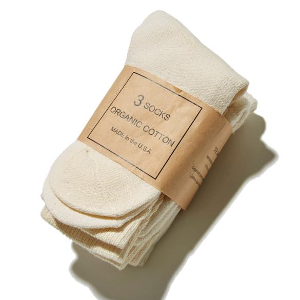 ORGANIC COTTON SOCKS 3PACKS