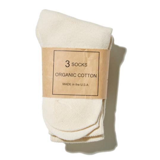 ORGANIC COTTON SOCKS 3 PACKS