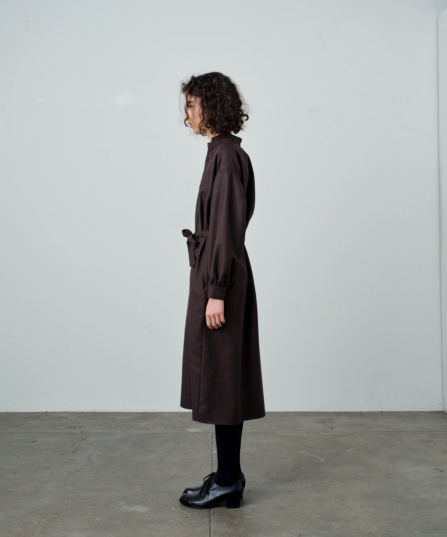 TUSCAN DRESS / WOOL SERGE