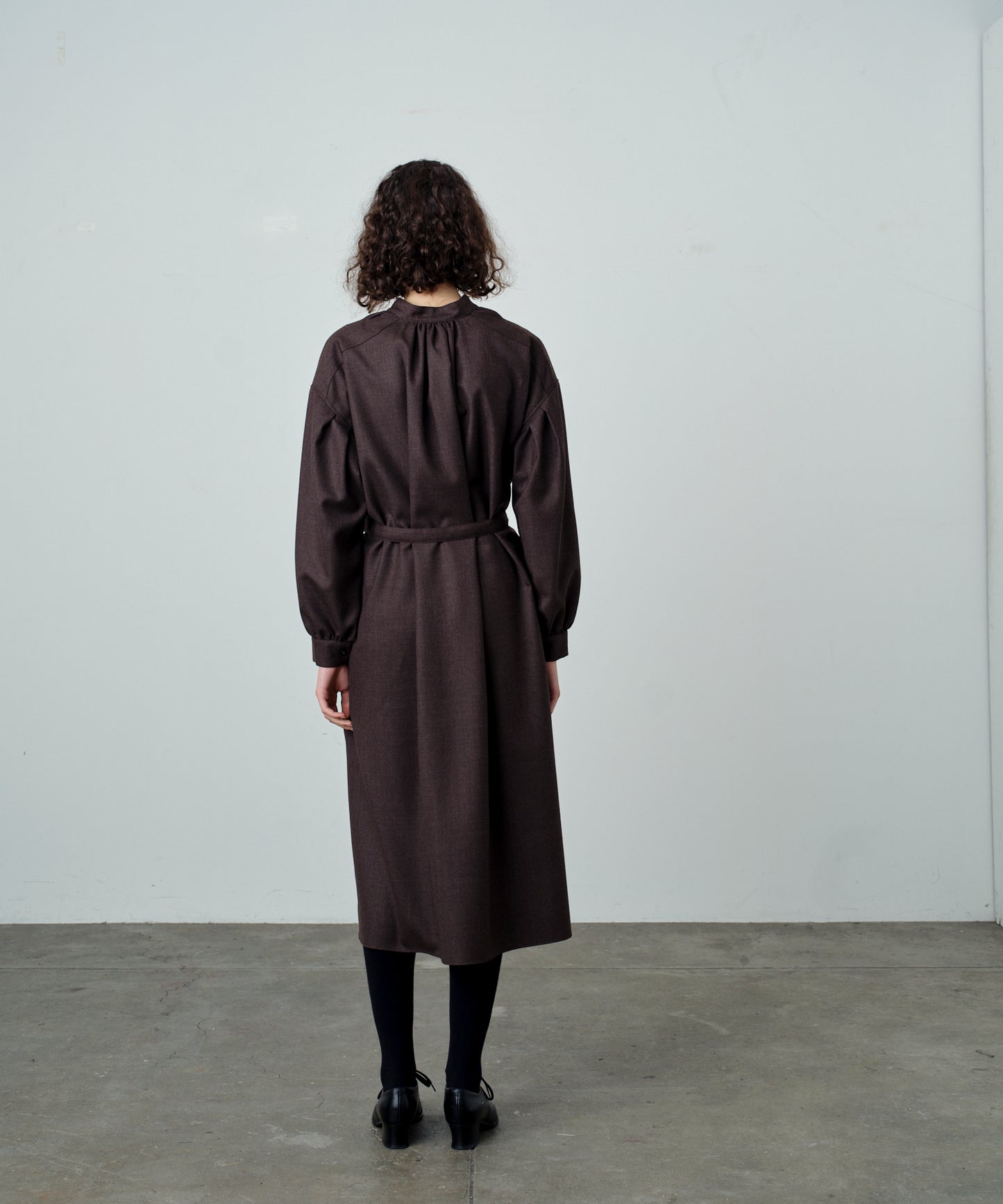 TUSCAN DRESS / WOOL SERGE