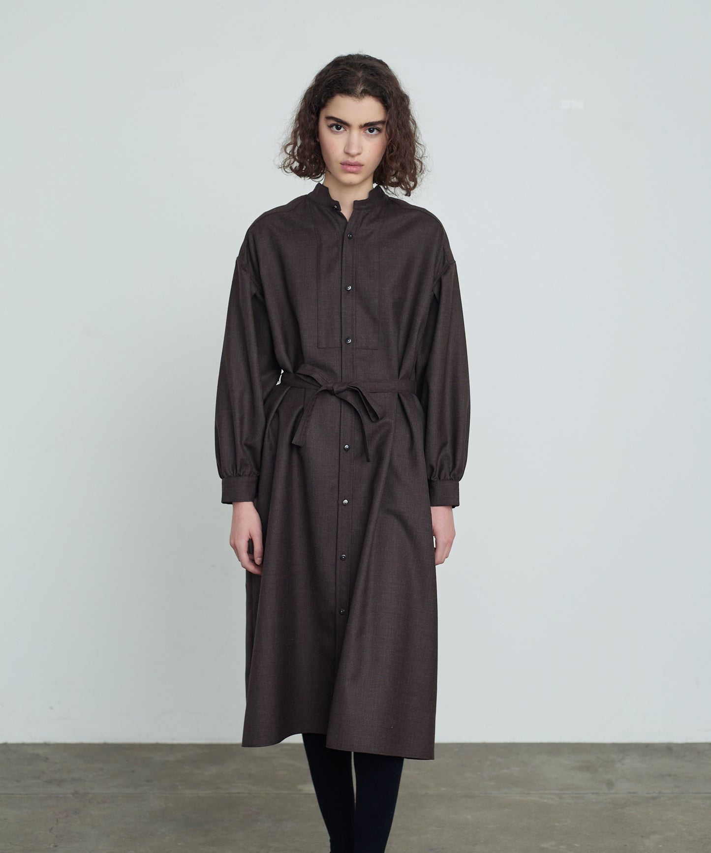 TUSCAN DRESS / WOOL SERGE