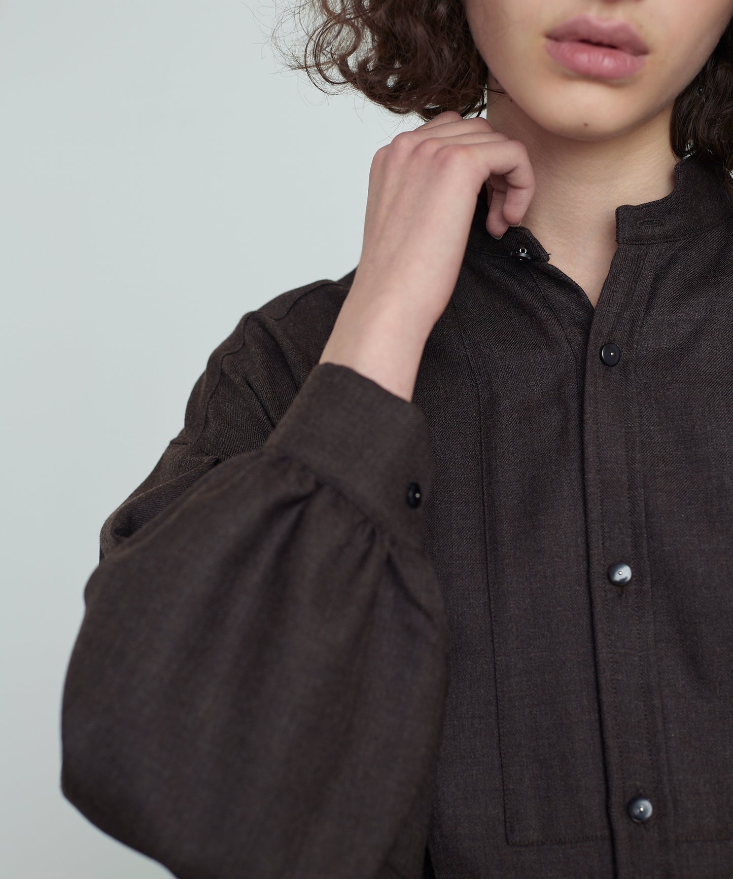TUSCAN DRESS / WOOL SERGE