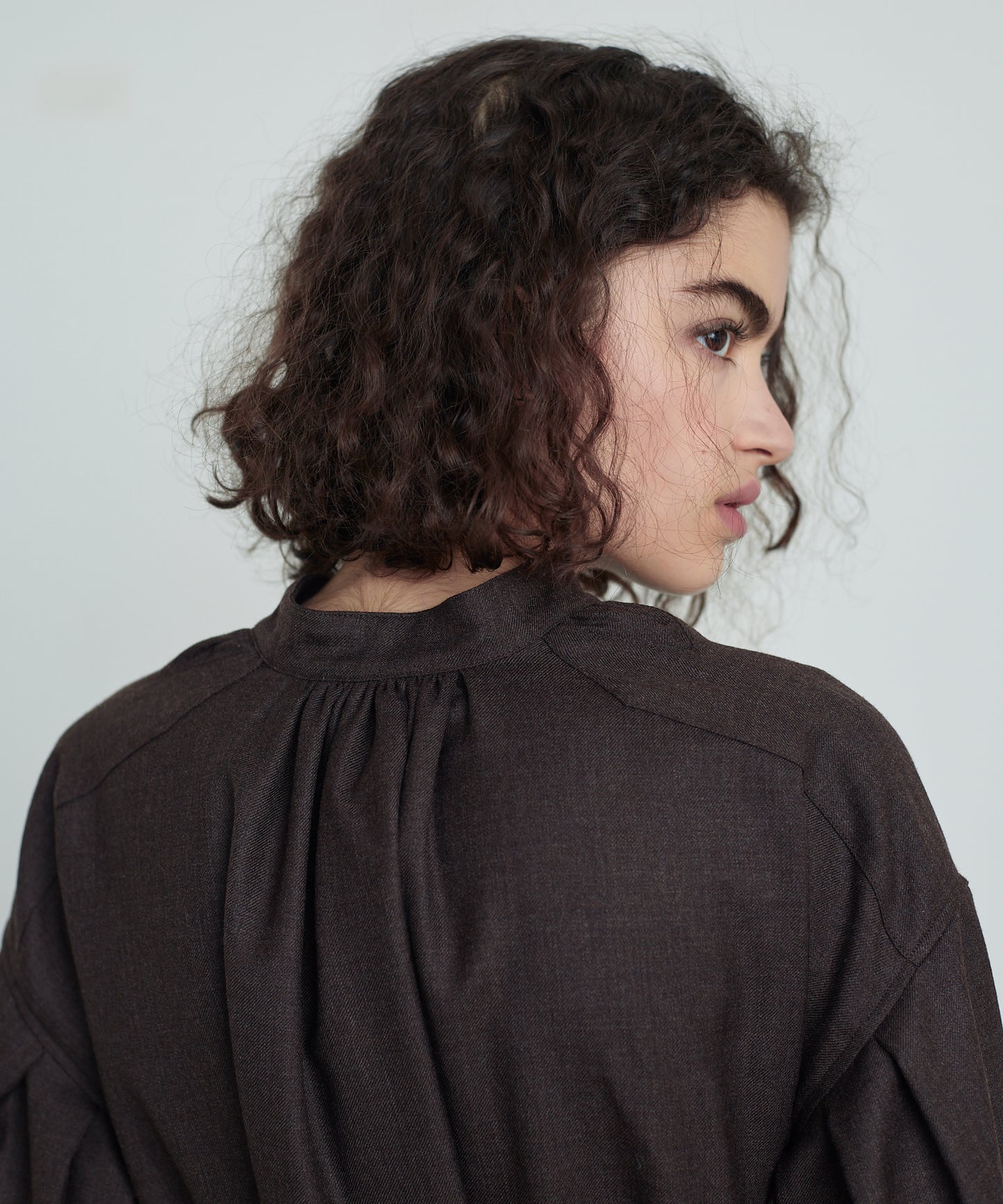 TUSCAN DRESS / WOOL SERGE
