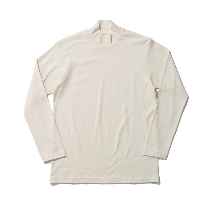 MOCK NECK TEE L/S