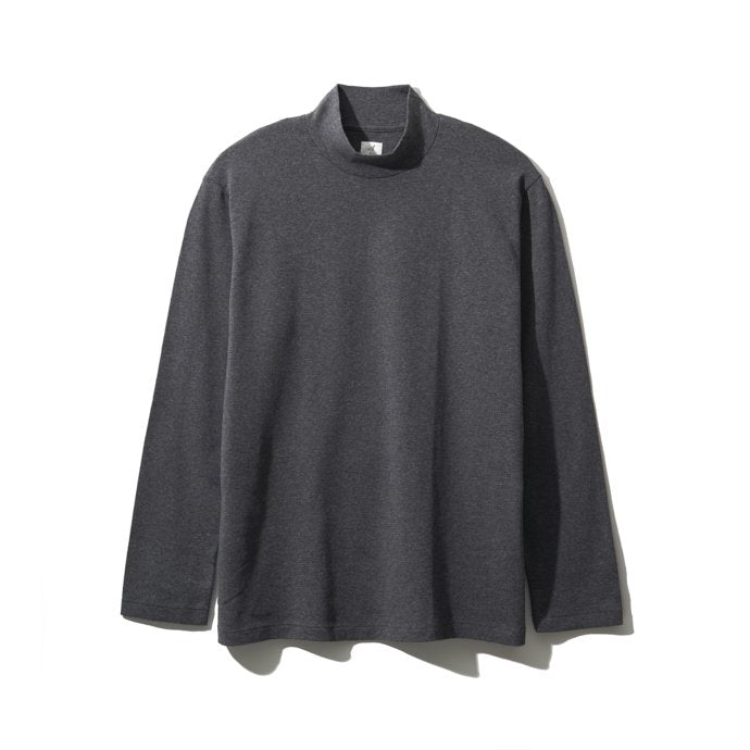 MOCK NECK TEE L/S