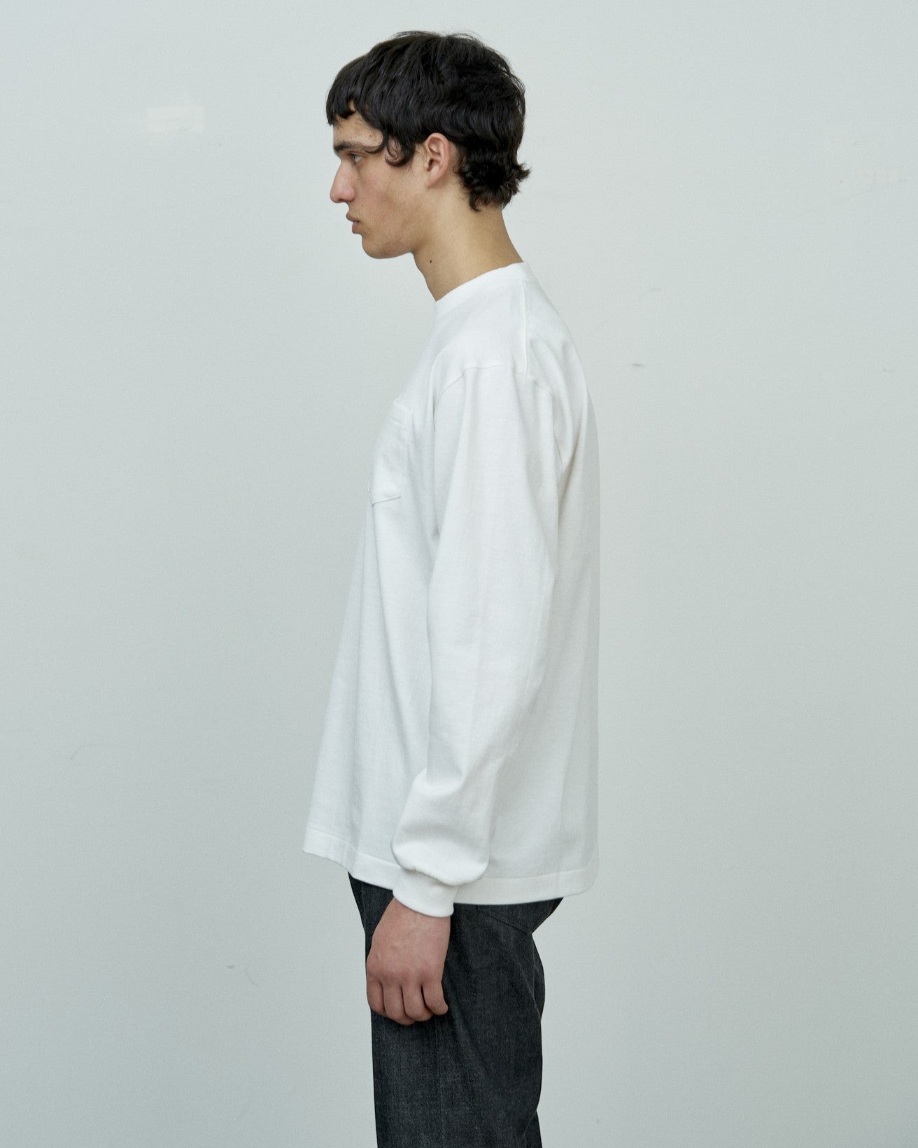 美品 日本製 アナトミカ ホワイト ポケット ロングスリーブ Tシャツ 38 M POCKET TEE L/S – ANATOMICA OFFICIAL ONLINE STORE