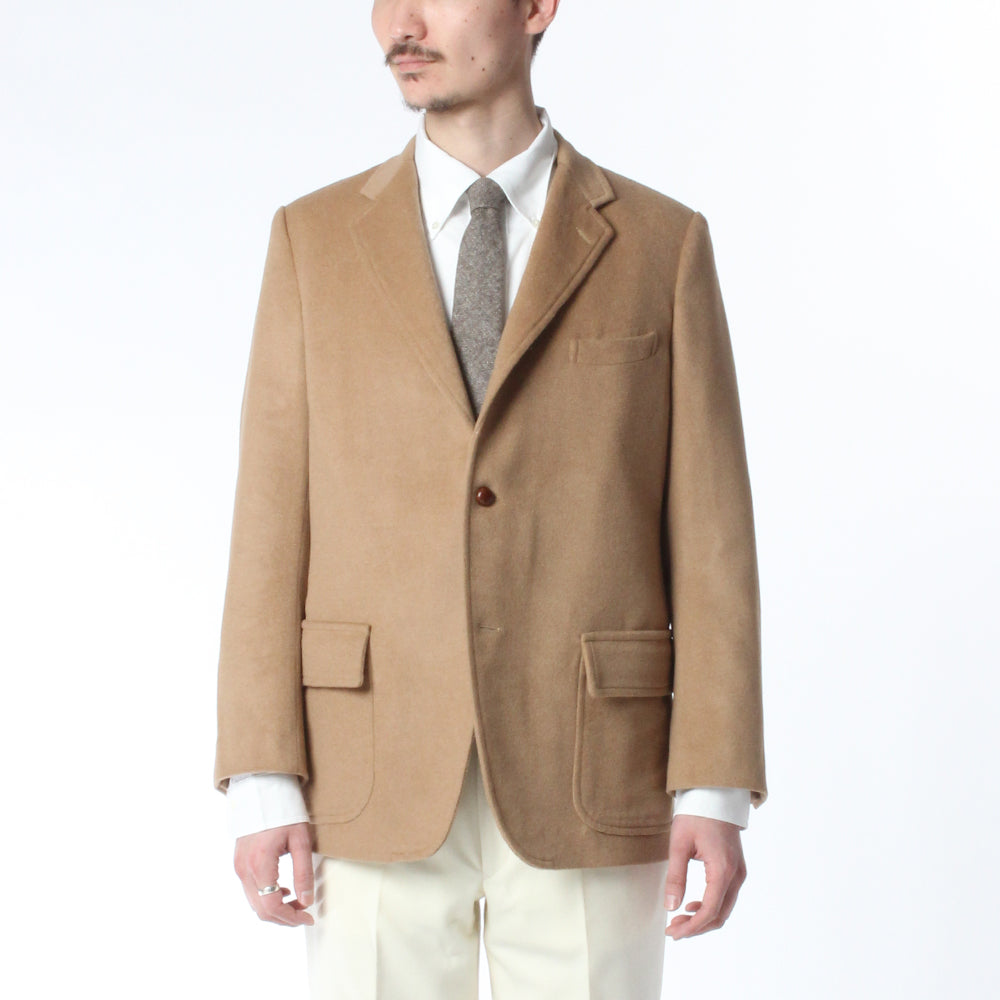 UNIVERSITY JACKET / CAMEL HAIR