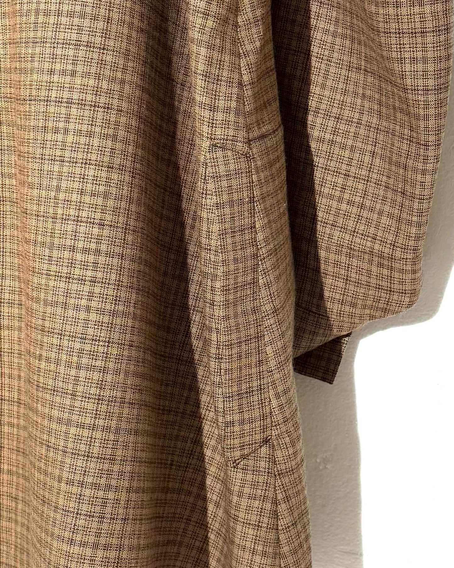 ARTHUR LINEN / WOOL CASHMERE MULTI CHECKS