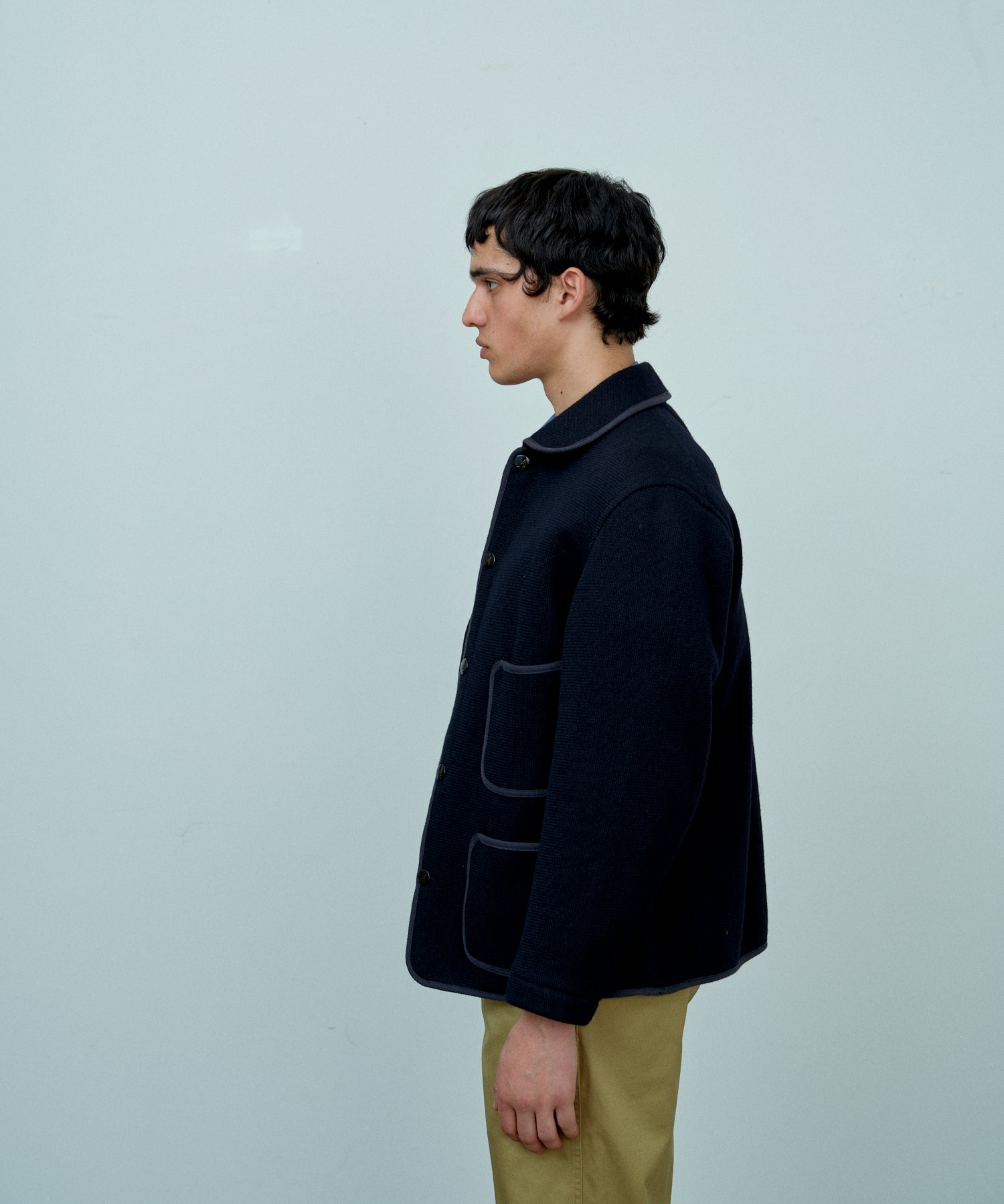 ANATOMICA ごま塩　ジャケット NAVY BEACH CLOTH | ANATOMICA SAPPORO アナトミカ札幌