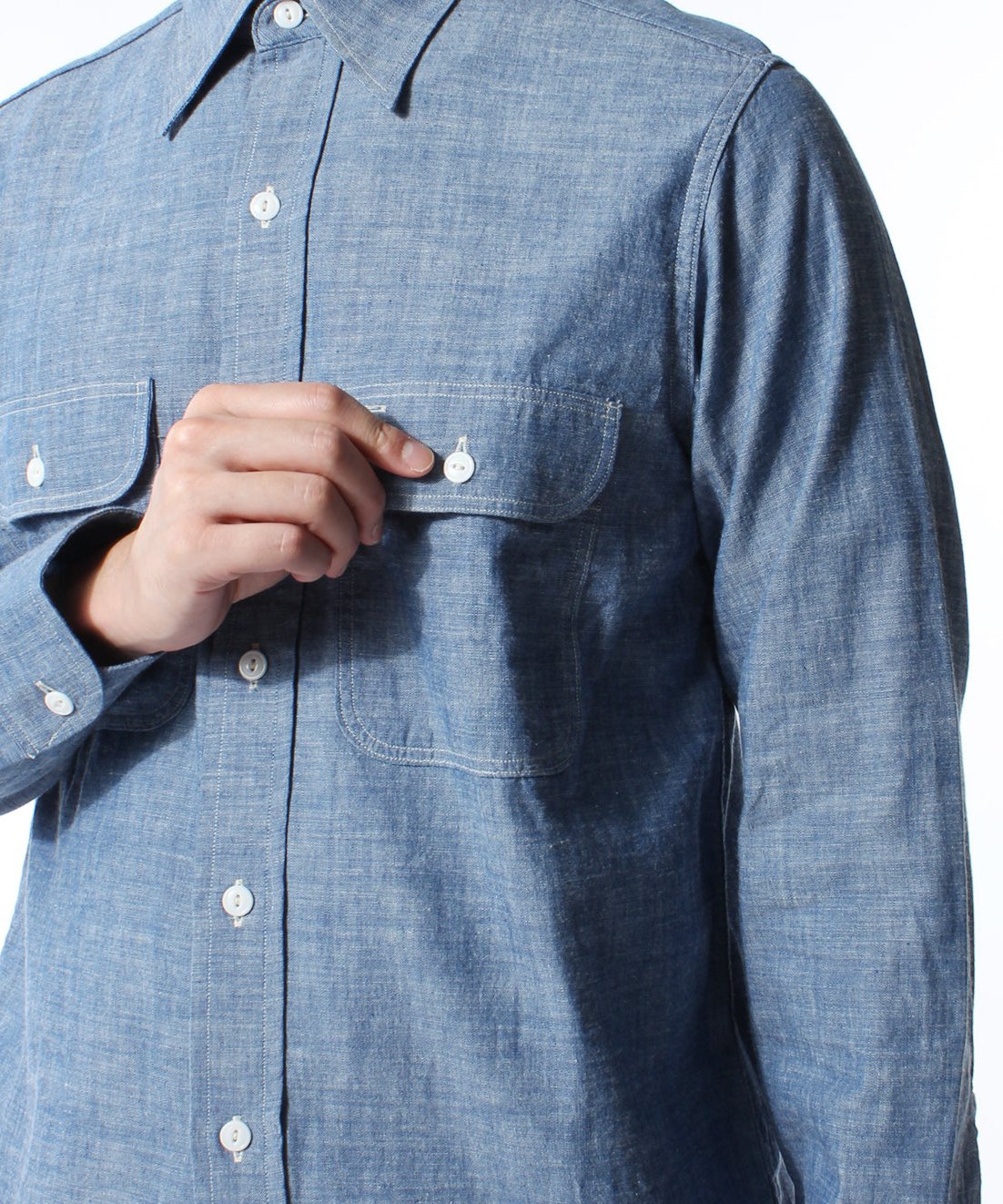 BIG A SHIRT CHAMBRAY