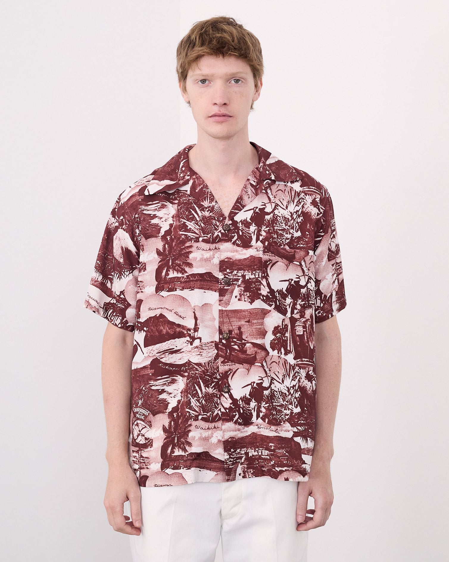 ANATOMICA アナトミカ HAWAIIAN SH アロハシャツ HAWAIIAN SHIRT / ALOHA TOWER – ANATOMICA OFFICIAL ONLINE STORE