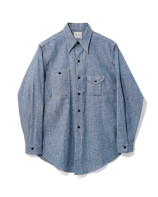 【 BIG YANK 】1935 ORIGINAL CHAMBRAY /  INDIGO