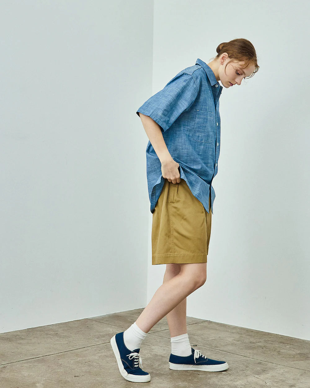 【 BIG YANK 】1954 QLS CHAMBRAY / INDIGO