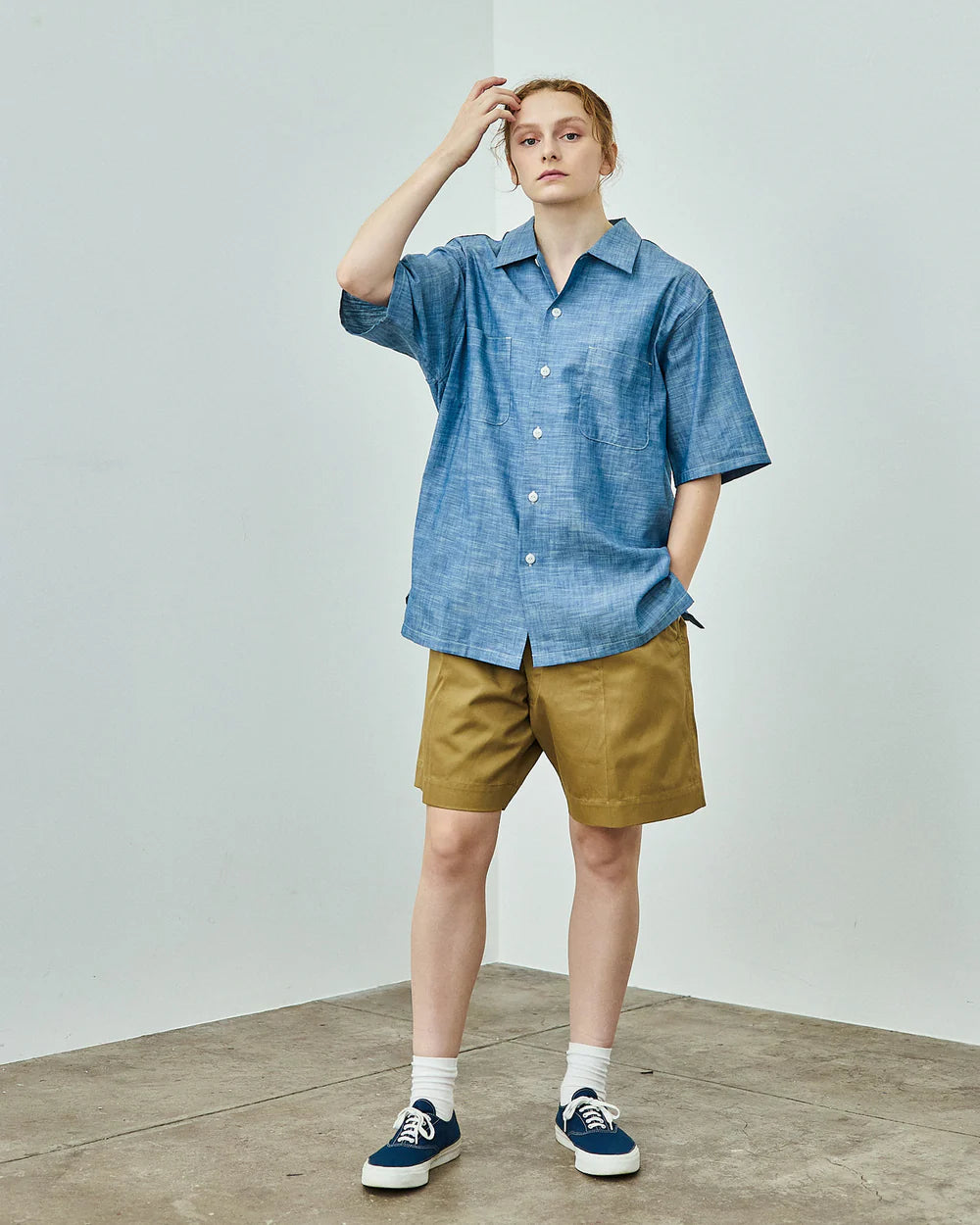 【 BIG YANK 】1954 QLS CHAMBRAY / INDIGO