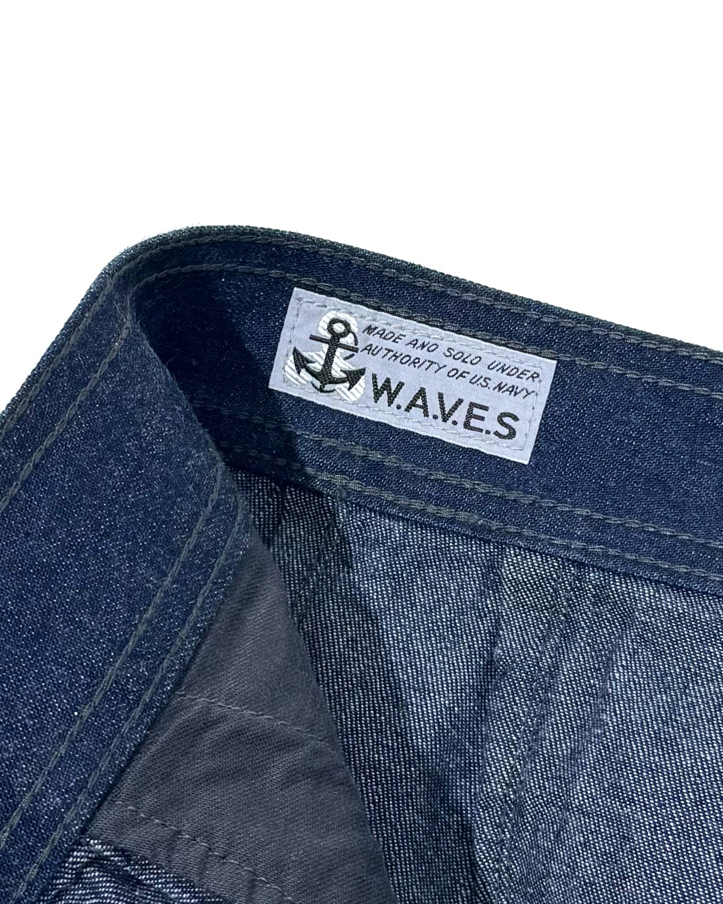 WAVES PANTS / INDIGO ONE WASH