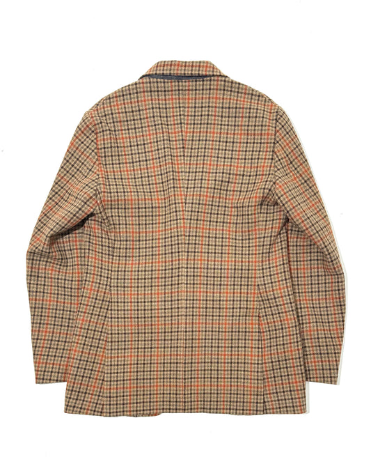 GILLES ALSPORT TWEED ORANGE CHECK